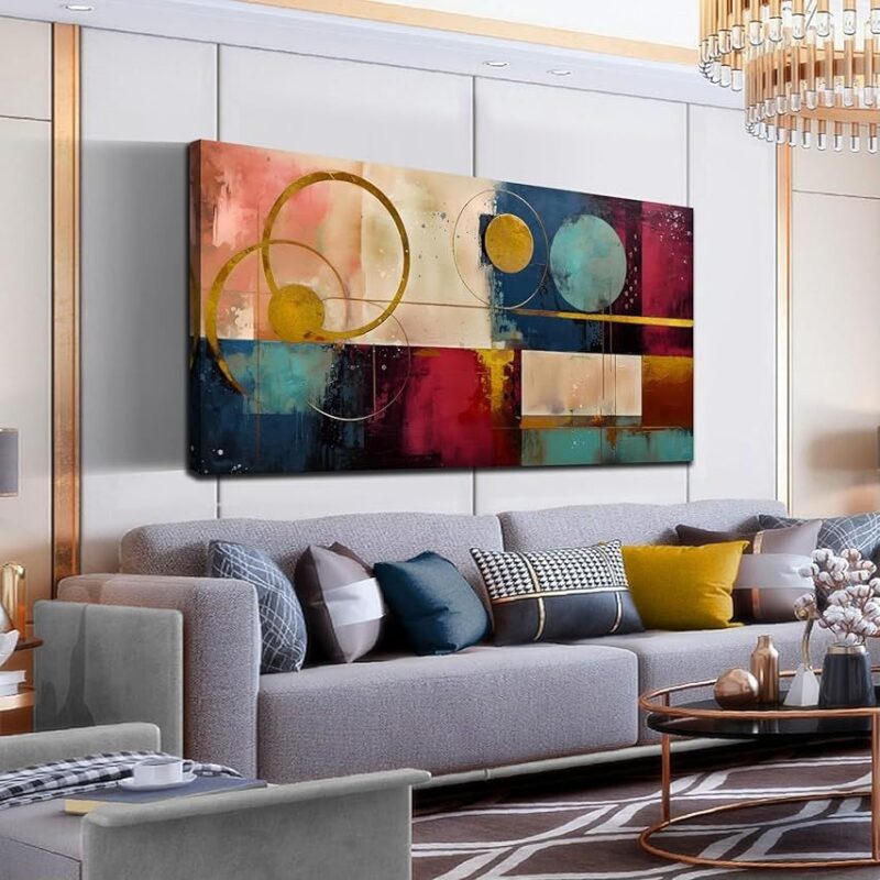 tranh trừu tượng- tranh canvas decor