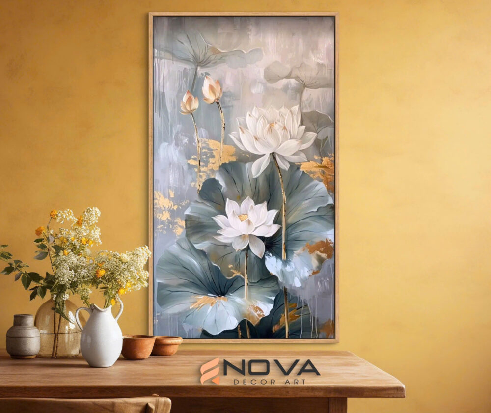 Tranh Hoa Sen - NOS018