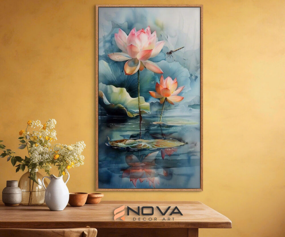 Tranh Hoa Sen - NOS020