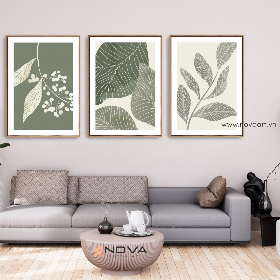 tranh bộ ghép tâm - NOB030