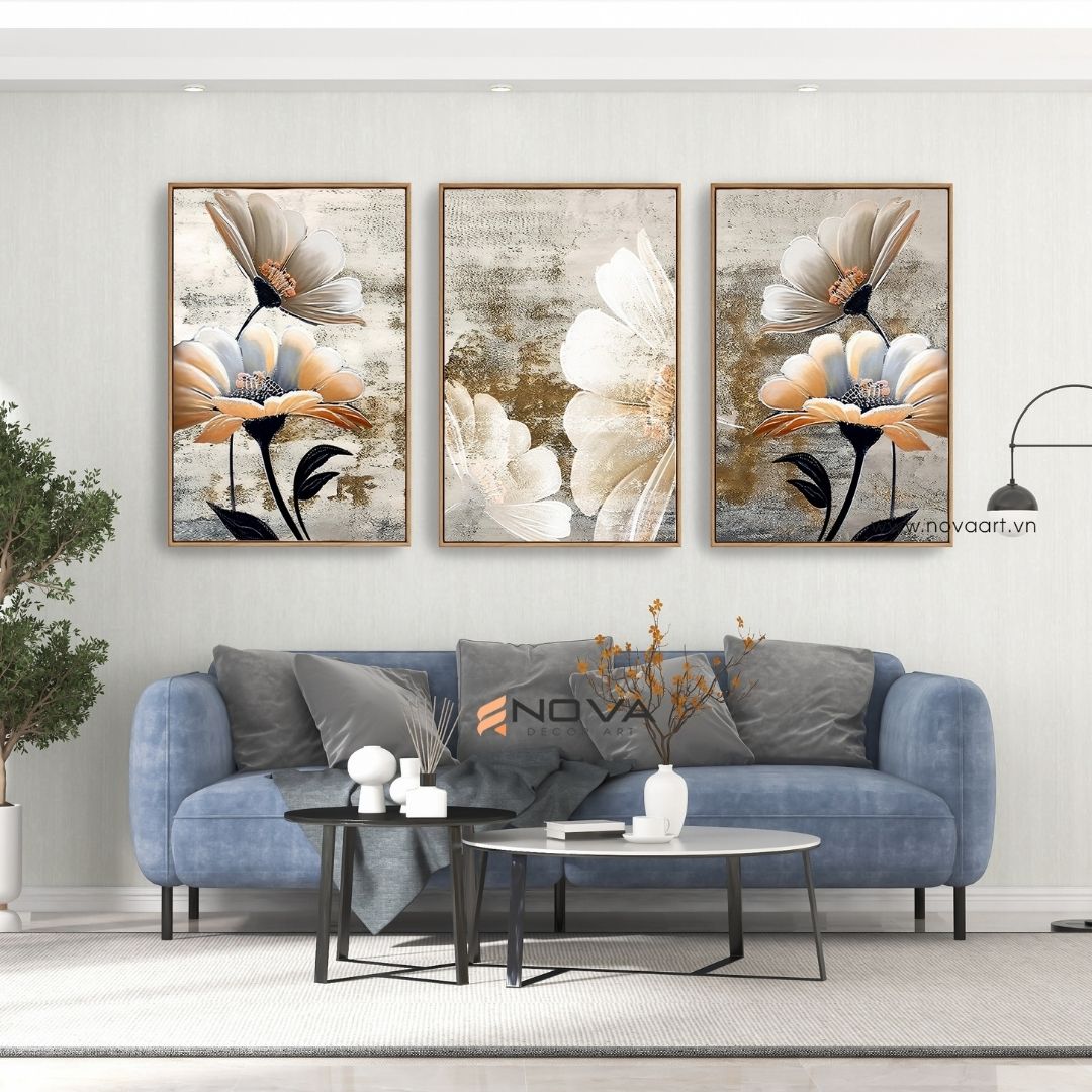 tranh bộ ghép tâm - NOB034