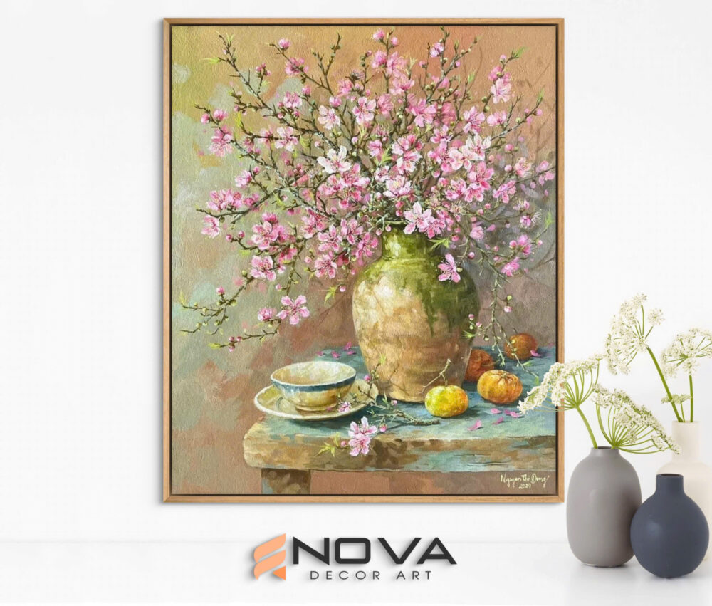 Tranh Hoa Đào - NOH026