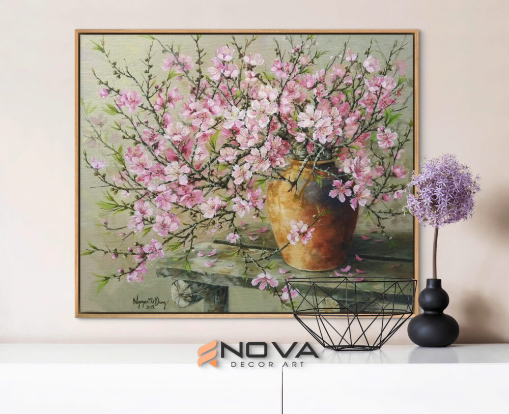 Tranh Hoa Đào - NOH027