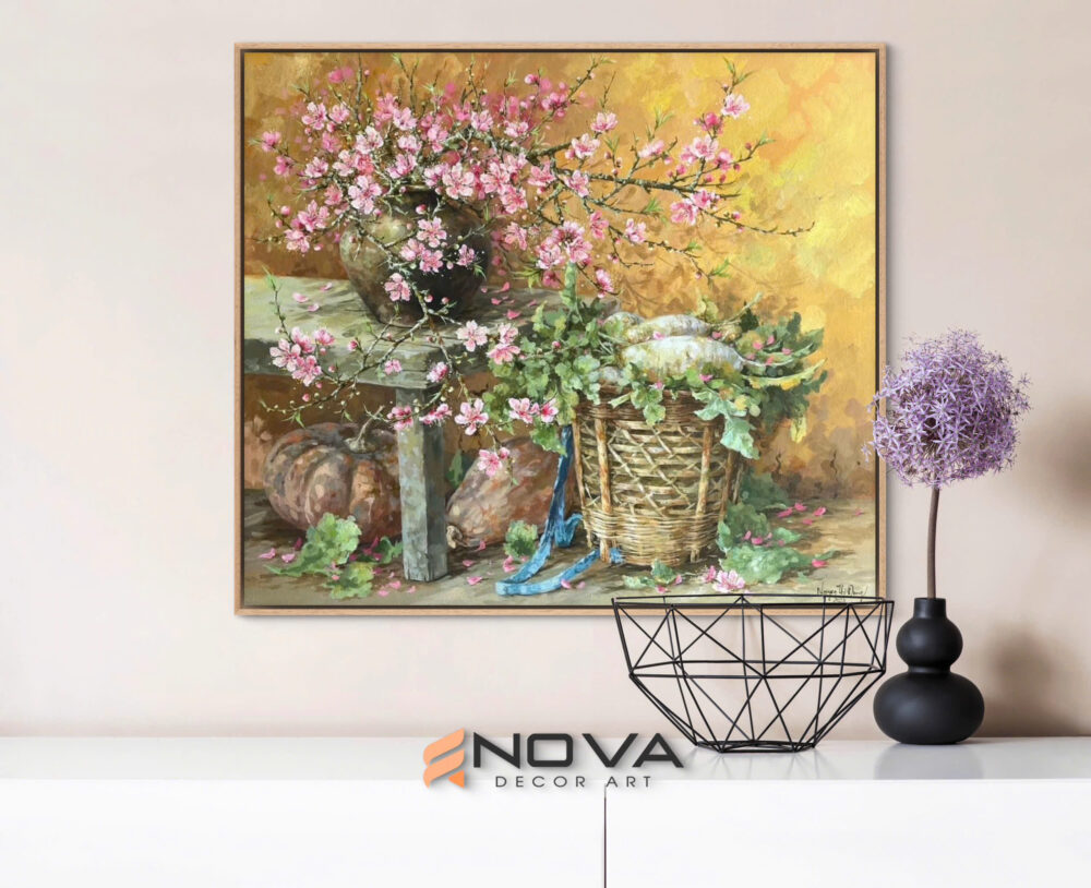 Tranh Hoa Đào - NOH030