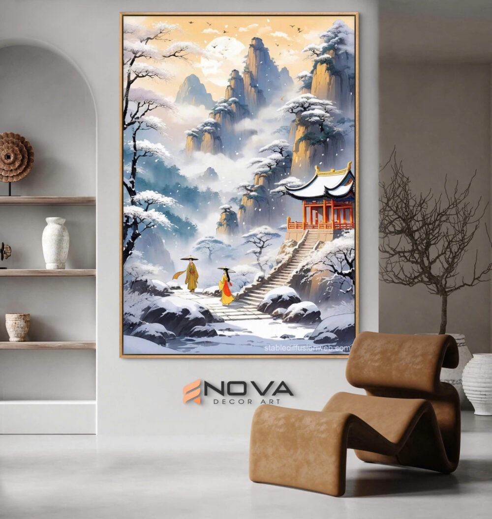 Tranh Thủy Mặc - NOPT016