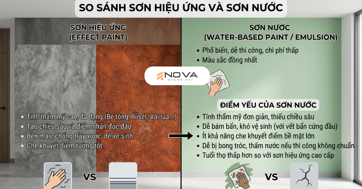 sơn hiệu úng - sơn nước 