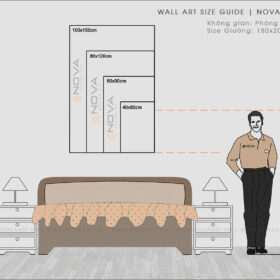 Kích thước khung 100x150cm