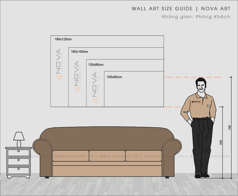 Phong khách - SIZE NGANG