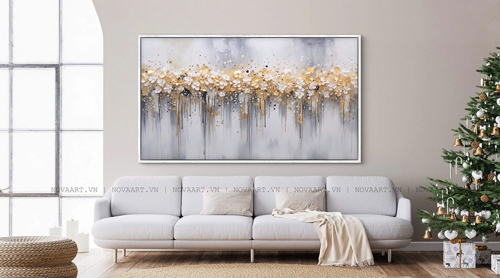 in tranh theo yêu cầu - tranh trừu tượng