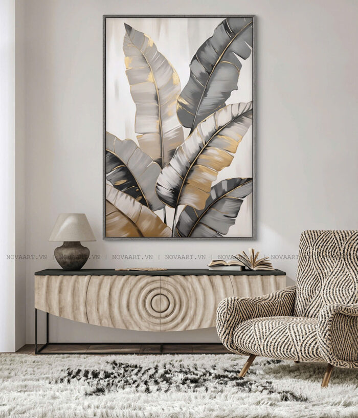 tranh trừu tượng - in tranh canvas theo yêu cầu