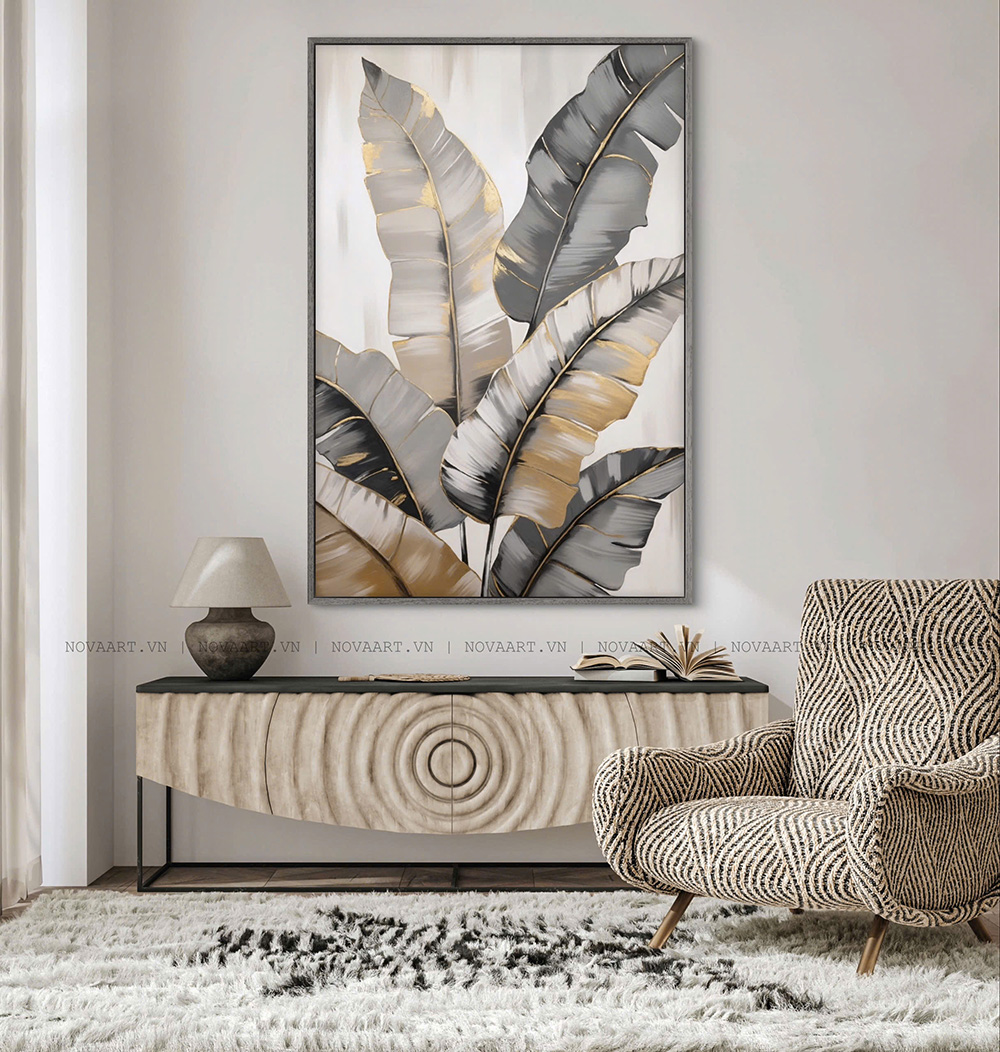 tranh trừu tượng - in tranh canvas theo yêu cầu