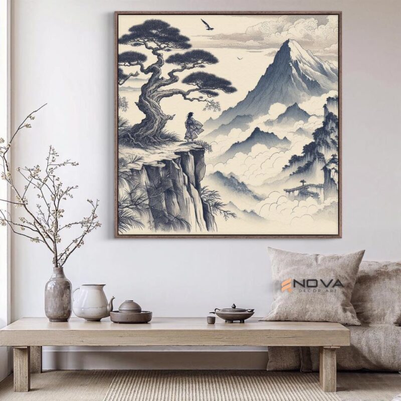 tranh treo tường canvas , phòng trà