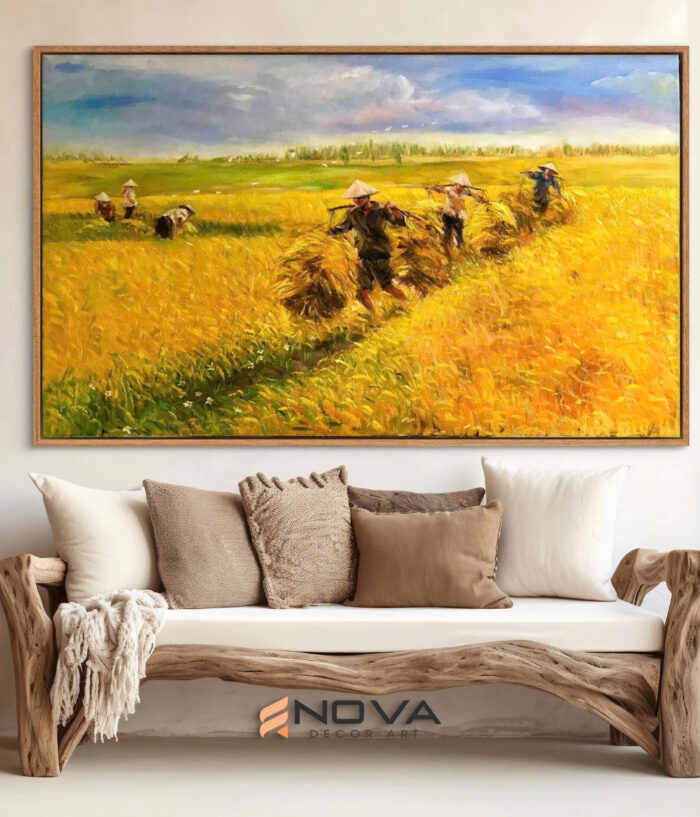 mẫu tranh canvas phong cảnh -tranh khách sạn đẹp