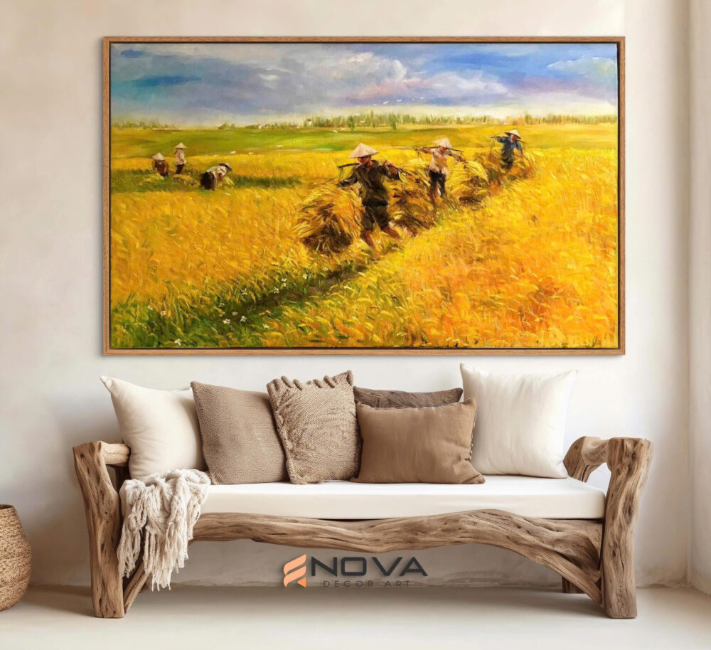 mẫu tranh canvas phong cảnh -tranh khách sạn đẹp