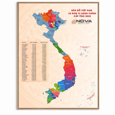 tranh bản đồ việt nam