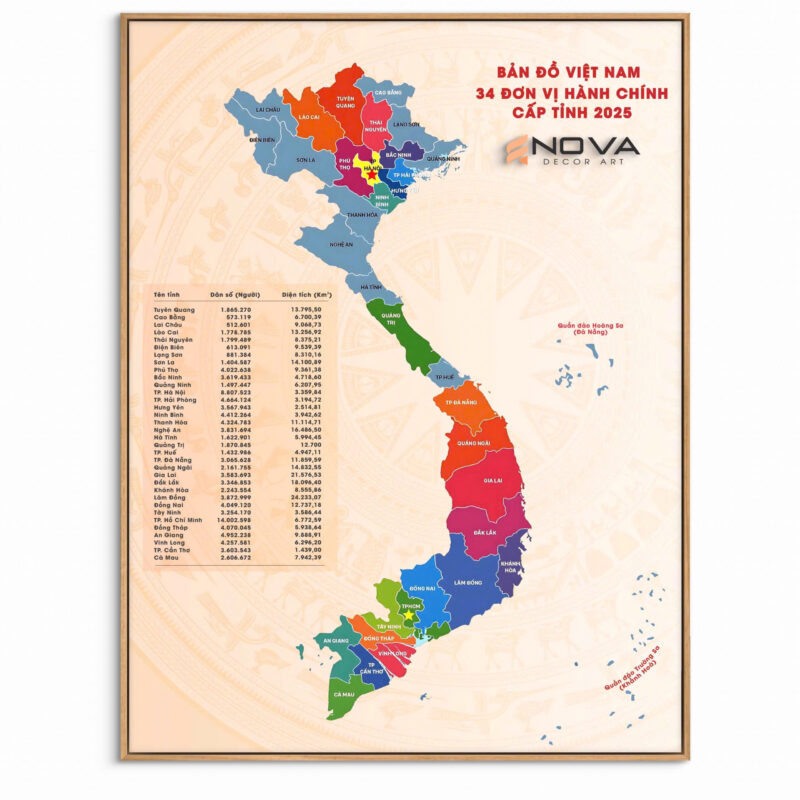 tranh bản đồ việt nam