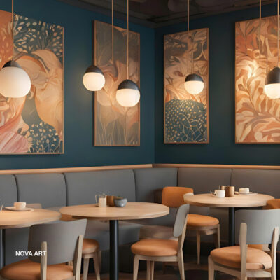 tranh treo tường quán ăn