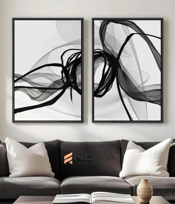 tranh Sắc Đen Thanh Lịch