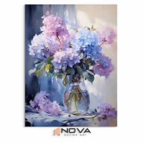 tranh cẩm tú cầu mộng mơ