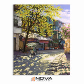 tranh gốc phố cũ