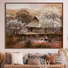 tranh mùa ban tây bắc