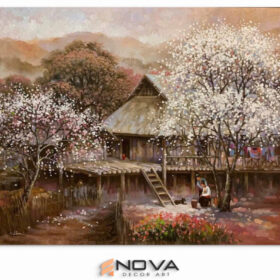 tranh mùa ban tây bắc