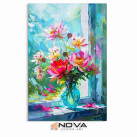 tranh sen thoảng hương