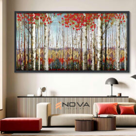 Tranh Rừng Bạch Dương