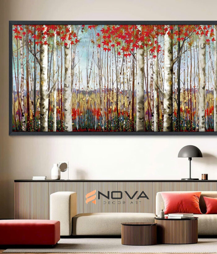 Tranh Rừng Bạch Dương