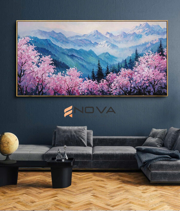 Tranh thung lũng mùa xuân