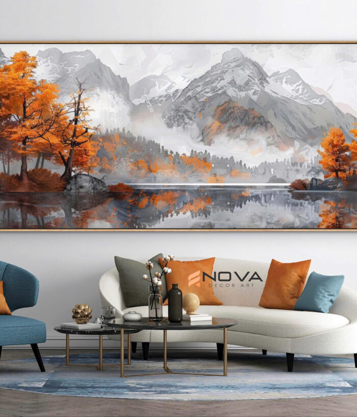 Bóng Núi Chiều Thu