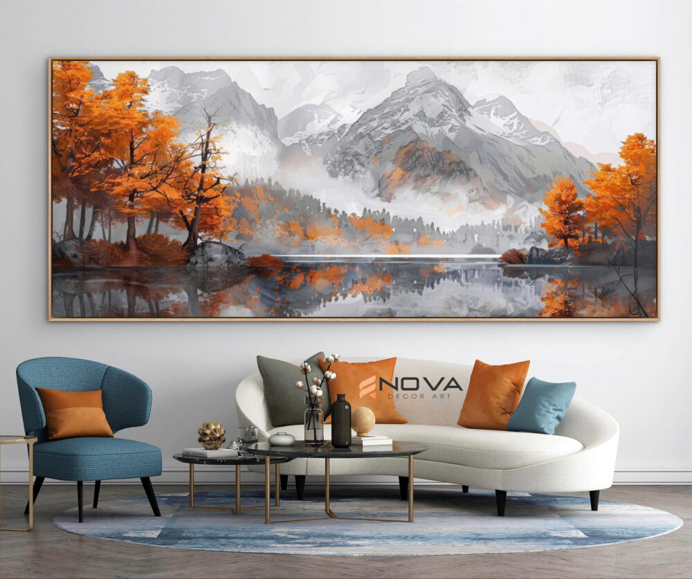 Bóng Núi Chiều Thu