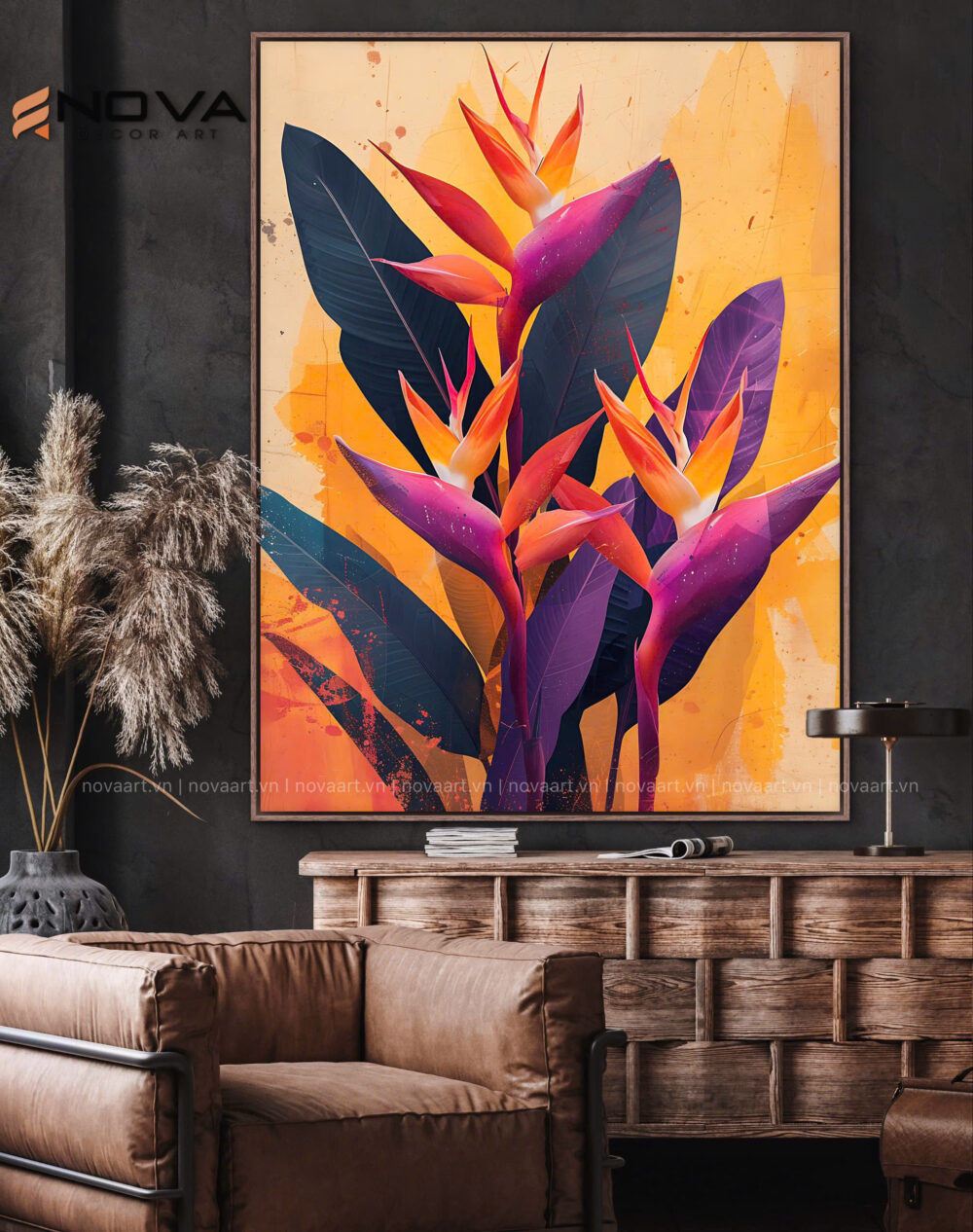 Tranh Hoa Nhiệt Đới - NOH023