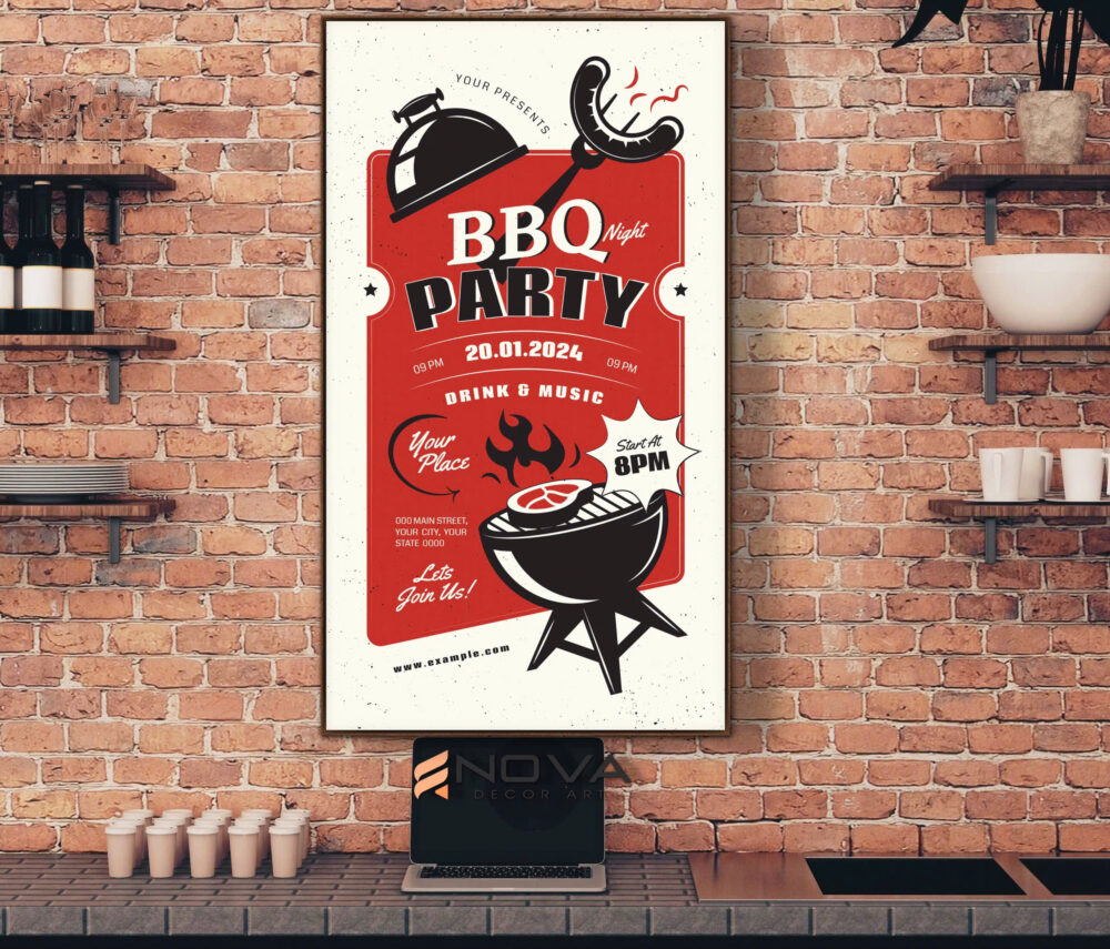 Tranh Nhà Hàng - NONH015