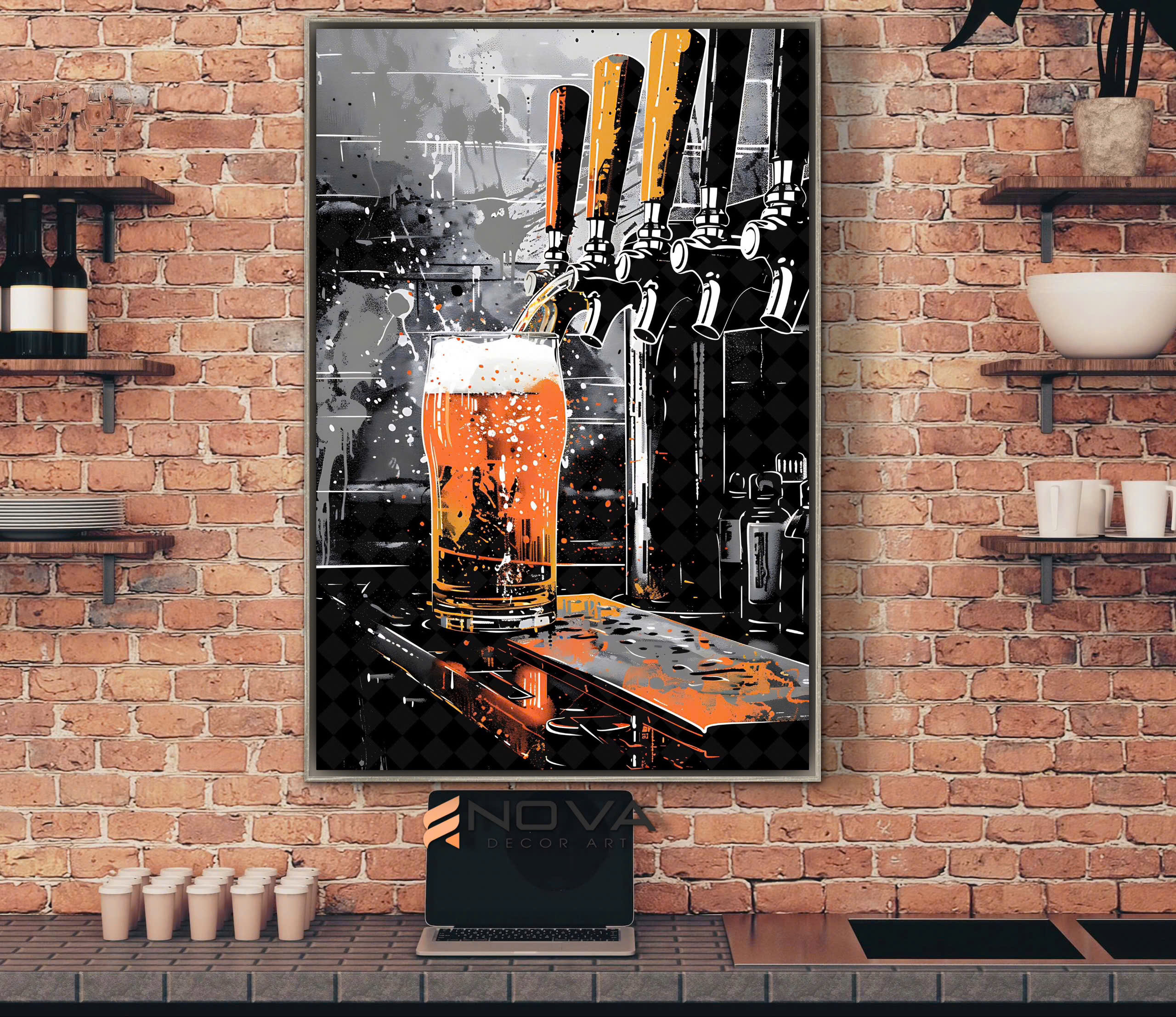 Tranh Nhà Hàng - NONH016