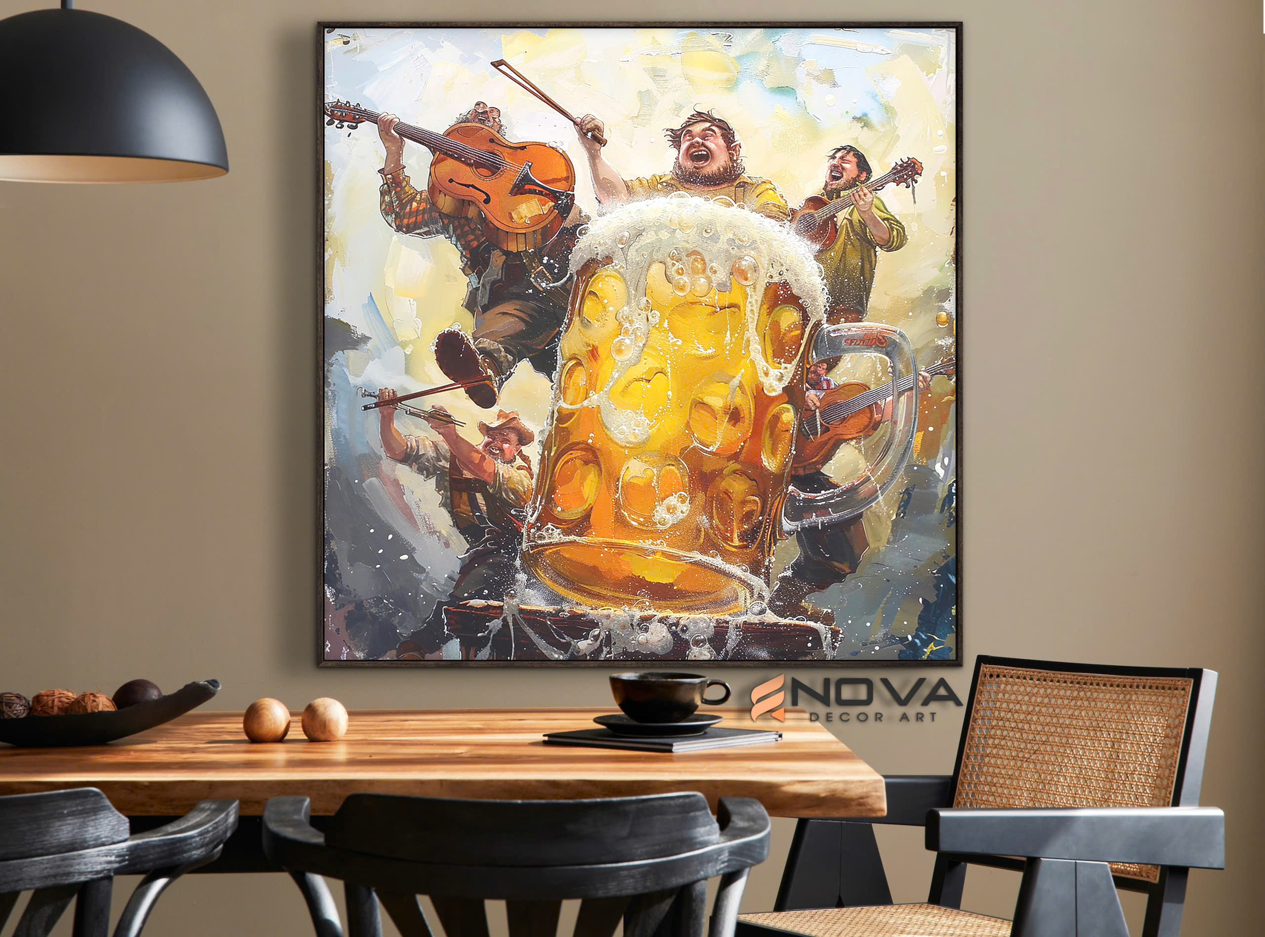 Tranh Nhà Hàng - NONH018