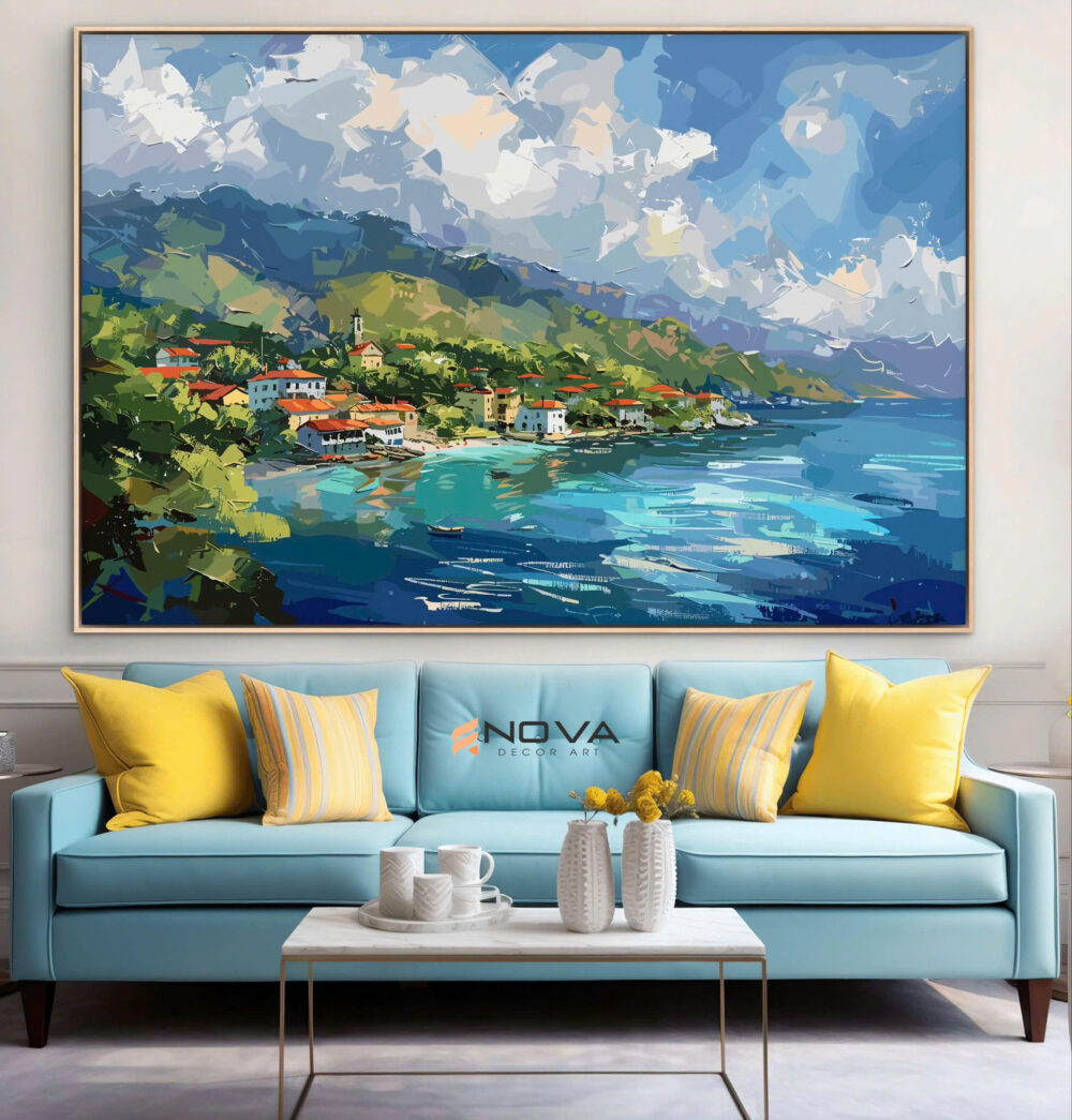 Tranh Phong Cảnh Châu Âu - NOA023