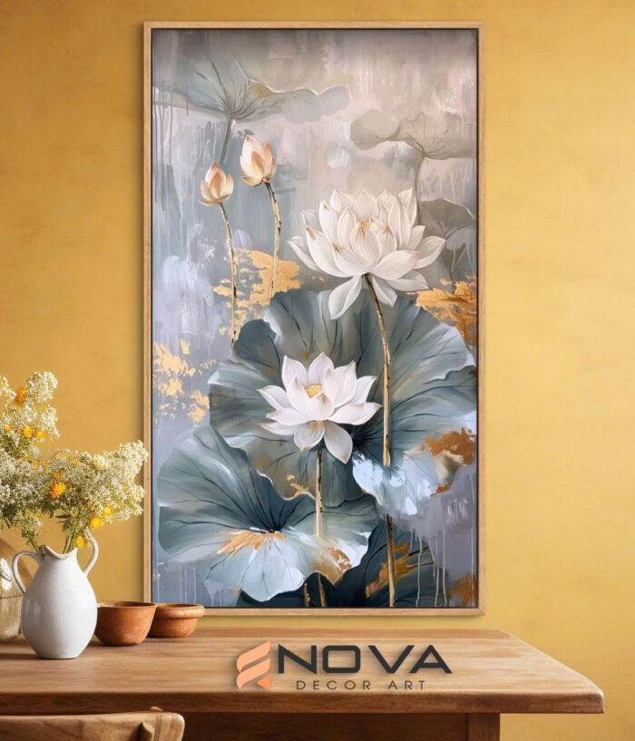 Tranh Hoa Sen - NOS018