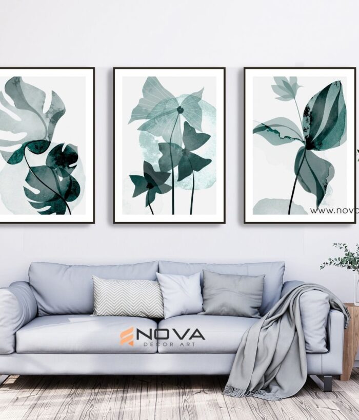 tranh bộ ghép tâm - NOB026