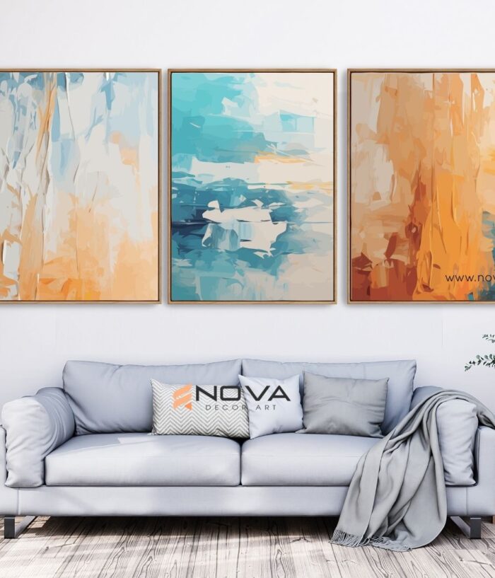 tranh bộ ghép tâm - NOB032