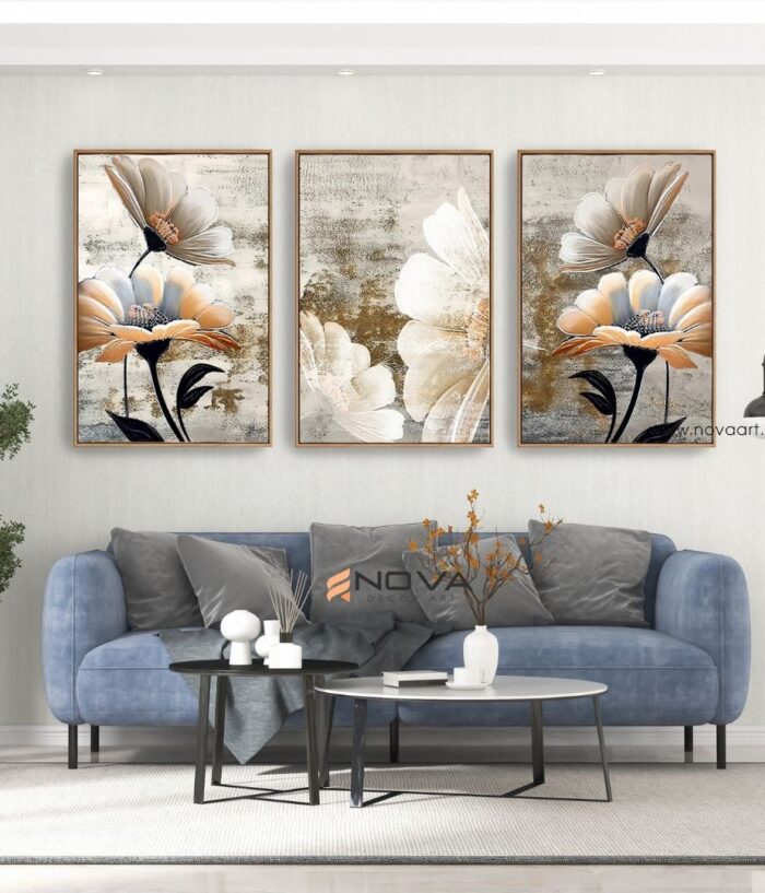 tranh bộ ghép tâm - NOB034