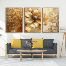 tranh bộ ghép tâm - NOB035