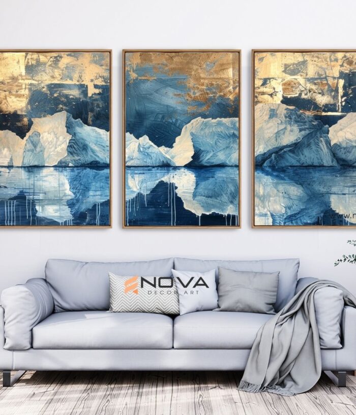 tranh bộ ghép tâm - NOB037