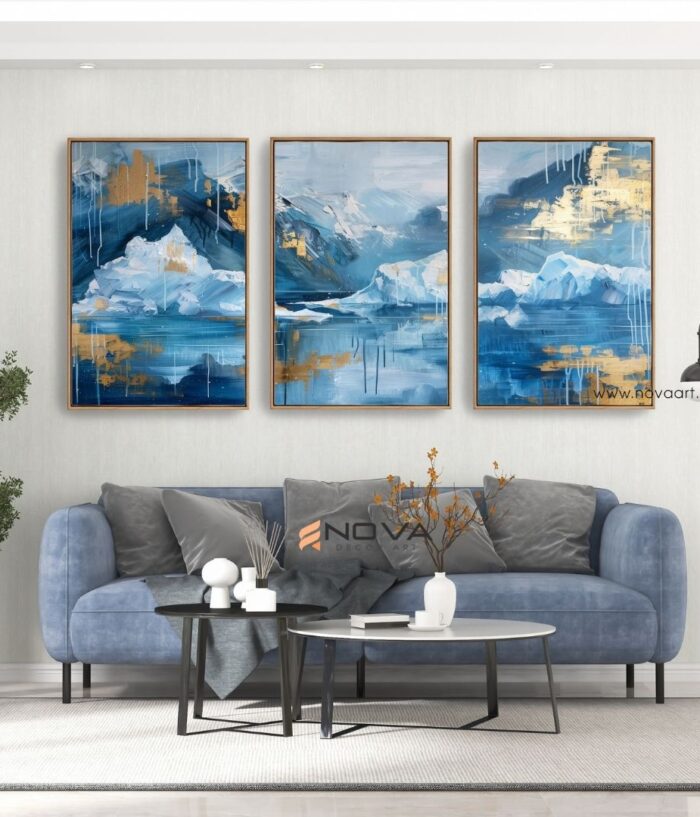 tranh bộ ghép tâm - NOB038