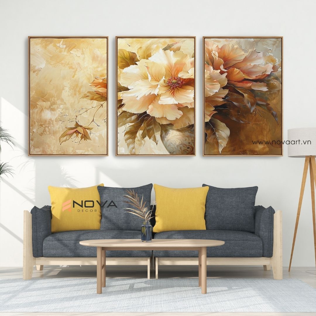 tranh bộ ghép tâm - NOB040