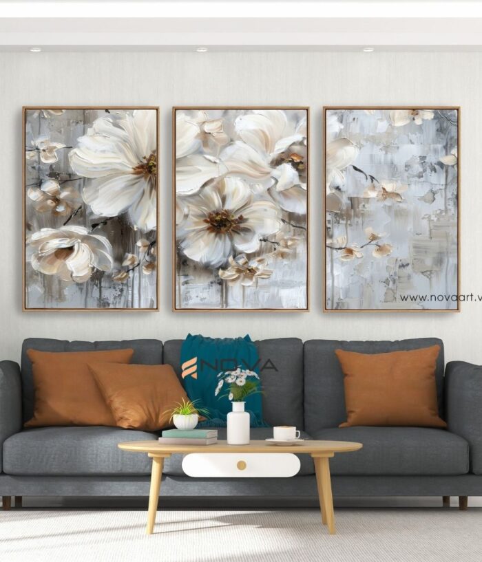 tranh bộ ghép tâm - NOB042