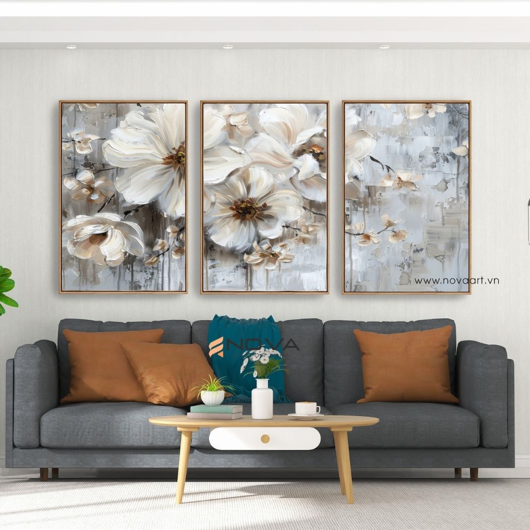 tranh bộ ghép tâm - NOB042