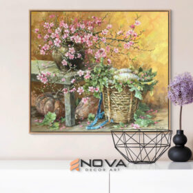 Tranh Hoa Đào - NOH030 Tranh Hoa Đào - NOH030