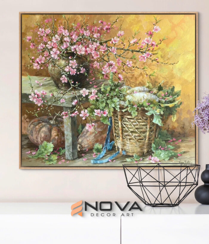 Tranh Hoa Đào - NOH030