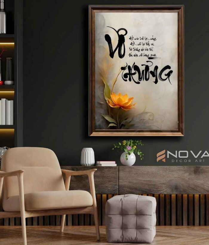 Tranh Hoa Sen - NOS024